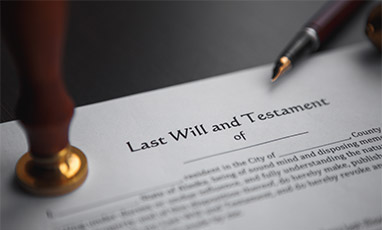 last will and testament